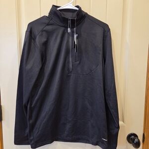 Motion Men's Black Onyx Beacon 1/4 Zip Pullover, Size Small Outdoor Hiking New